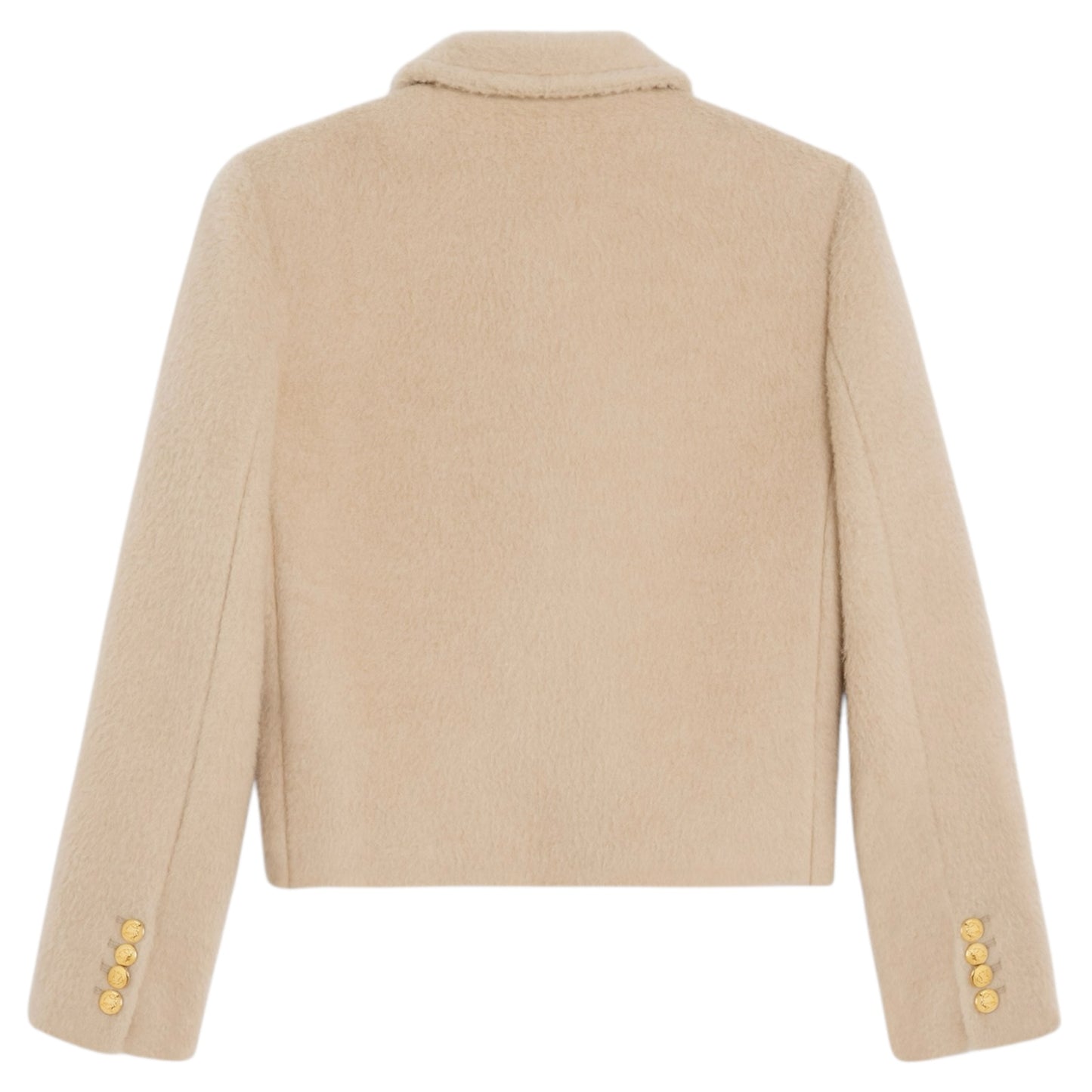 Celine Claudine Collar Jacket in Camel Wool (Women's)