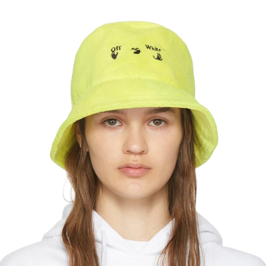 Off-White Swimming Man Towel Bucket Hat