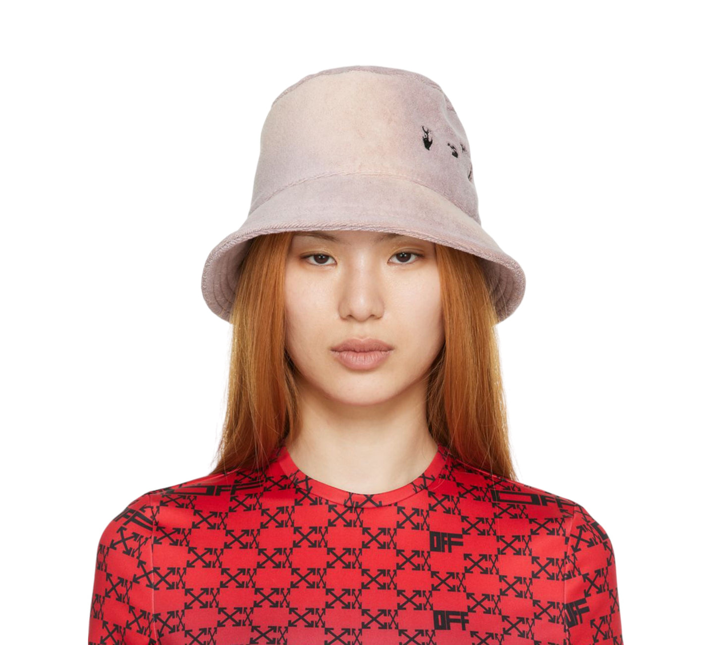 Off-White Swimming Man Towel Bucket Hat